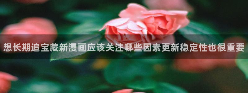 漫蛙漫画漫画免费看:想长期追宝藏新漫画应该关注哪些因素更新稳定性也很重要